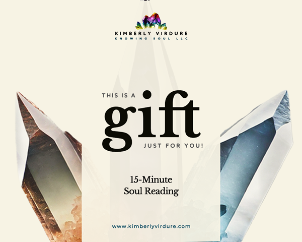 Gift Card for a 15 Minute Soul Reading