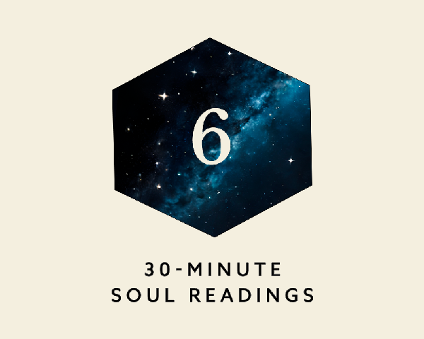 Purchase 6 Thirty-Minute Soul Readings