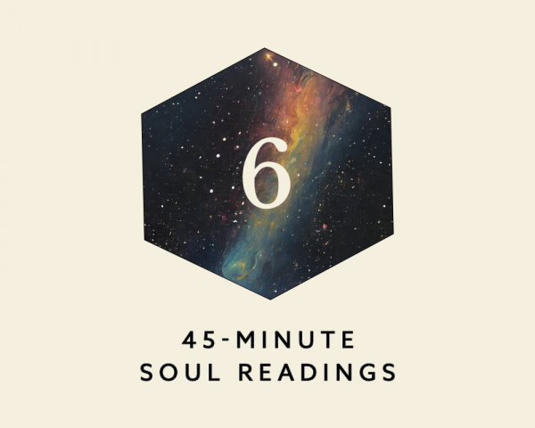 Soul Reading Bundle: Purchase Six 45-Minute Soul Readings